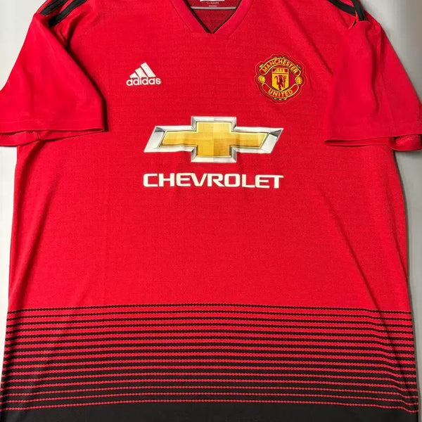 [BUNJANG] Manchester United 18-19 Home Short Sleeve Lukaku XL / 18-19 맨체스터 유나이티드 홈 반팔 루카쿠