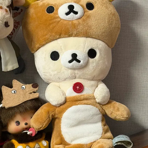 [BUNJANG] Classic Rilakkuma Korilakkuma Doll / 고전 옷입는 리락쿠마 코리락쿠마 인형