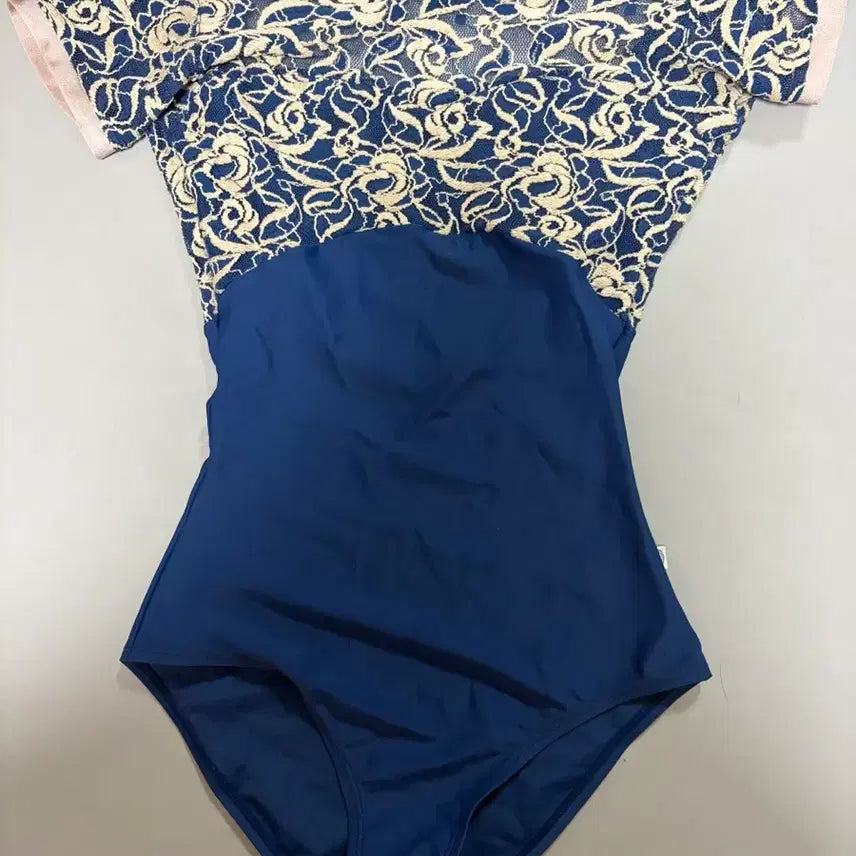 [BUNJANG] Olivine Wear Blue Leotard Small / 올리빈웨어 레오타드 블루 스몰