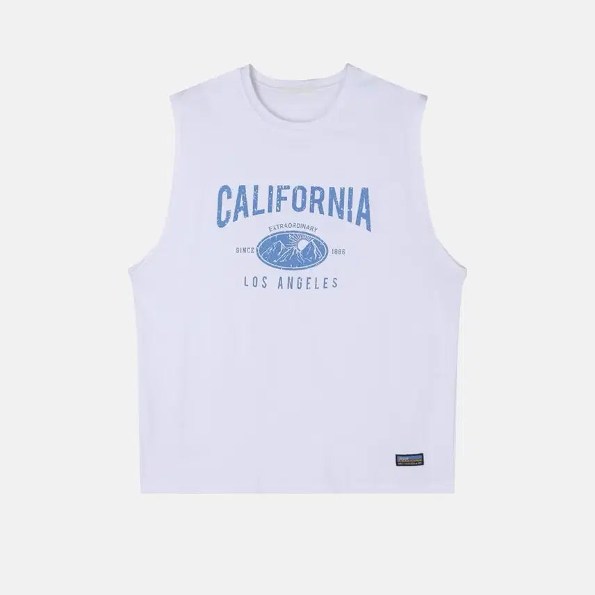 [BUNJANG] California Tank Top White (Set of 2) / (새제품) 캘리포니아 나시티 화이트