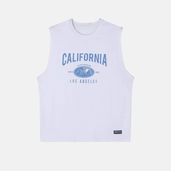 [BUNJANG] California Tank Top White (Set of 2) / (새제품) 캘리포니아 나시티 화이트