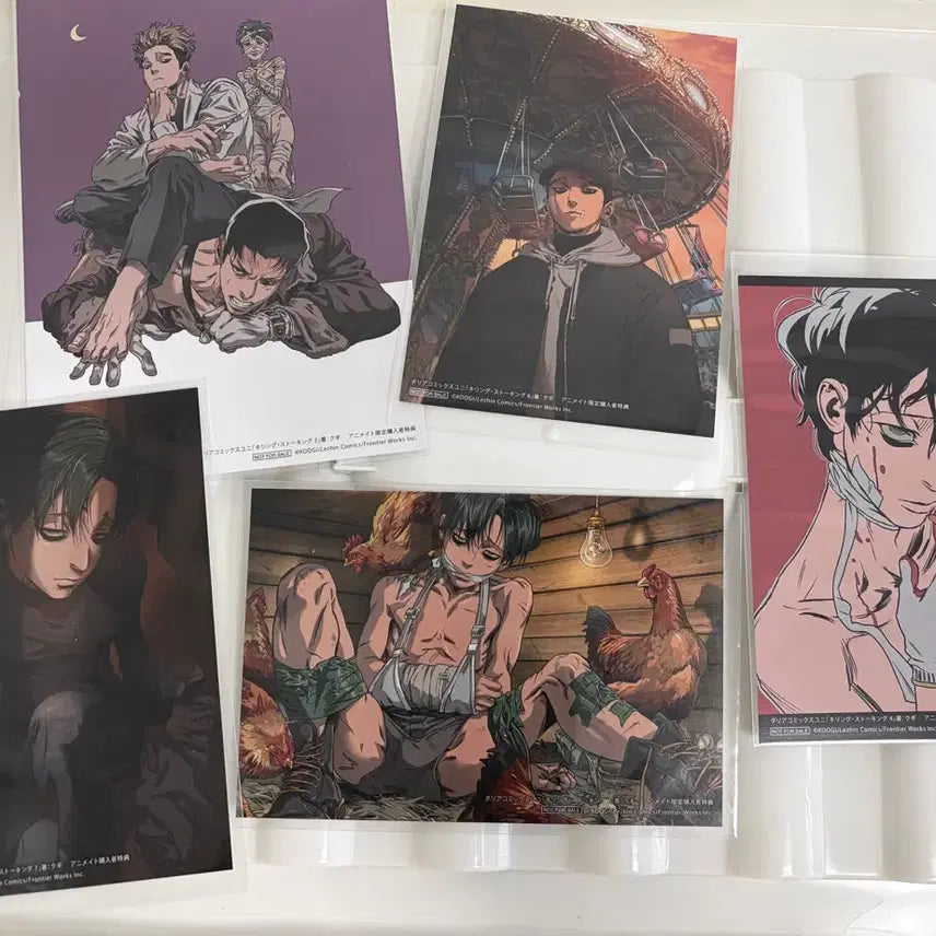 [BUNJANG] Killing Stalking Complete Set - Limited Edition Bonus / 킬링스토킹 만화 특전 일괄