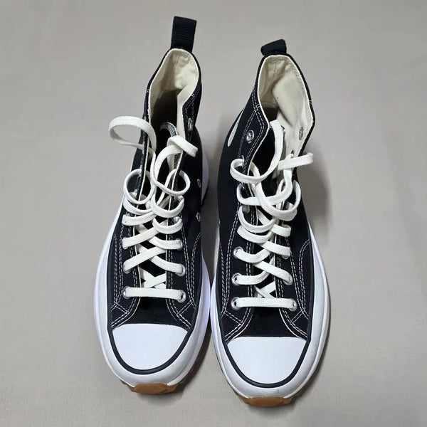 [BUNJANG] Converse Run Star Hike High Black Sneakers (270mm) / 0. 컨버스 런스타 하이크 하이 (블랙 270) 스니커즈 키높이 단화