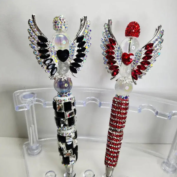 [BUNJANG] Angel Wing Series Handmade Ballpoint Pen Decoration / 엔젤윙 시리즈 수제 볼펜 볼꾸