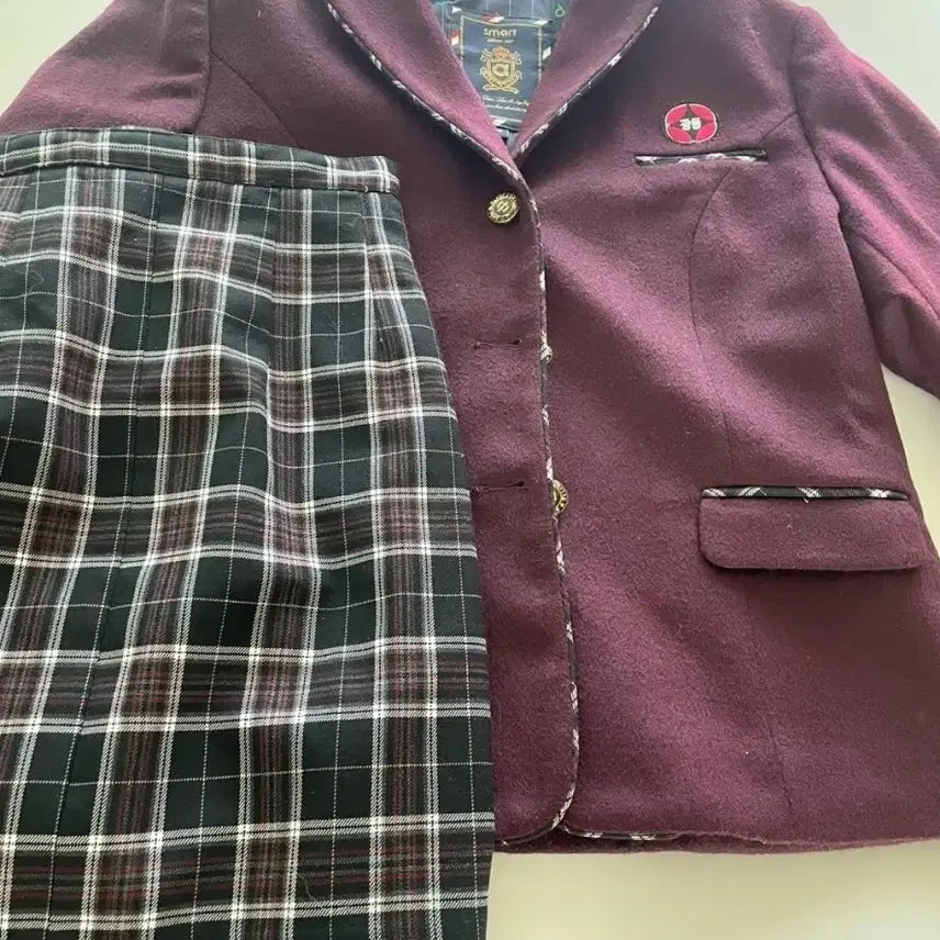 [BUNJANG] School Uniform Set Jacket Skirt / 교복 세트 자켓 스커트