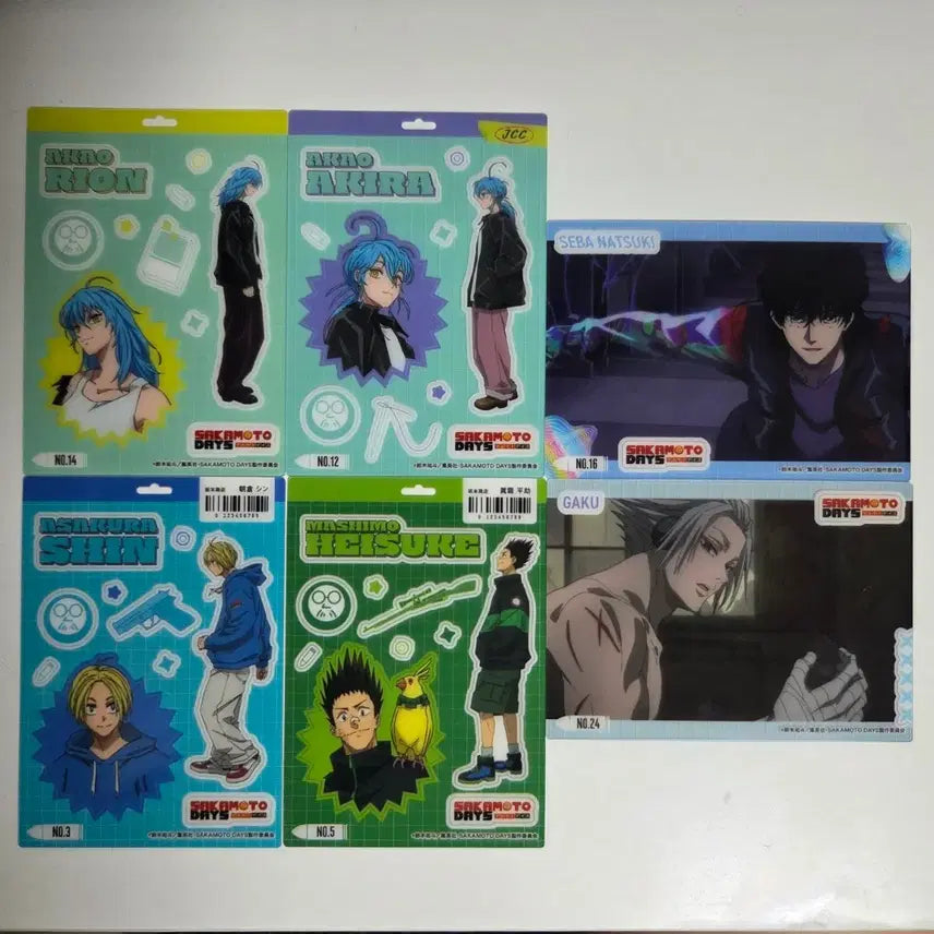 [BUNJANG] Sakamoto Days Clear Card Bundle / [7월 20일까지]사카모토 데이즈 클리어카드 일괄