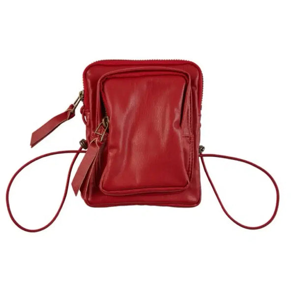 [BUNJANG] Kijun Red String Mini Bag / 기준 kijun 미니백 레드 스트링백