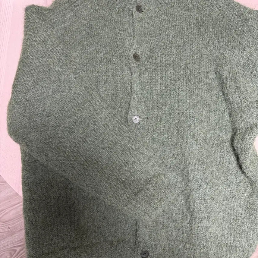 [BUNJANG] STU Mohair Cardigan L / stu 에스티유 모헤어 가디건 L 팝니다