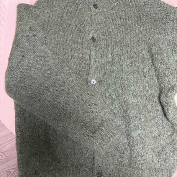 [BUNJANG] STU Mohair Cardigan L / stu 에스티유 모헤어 가디건 L 팝니다