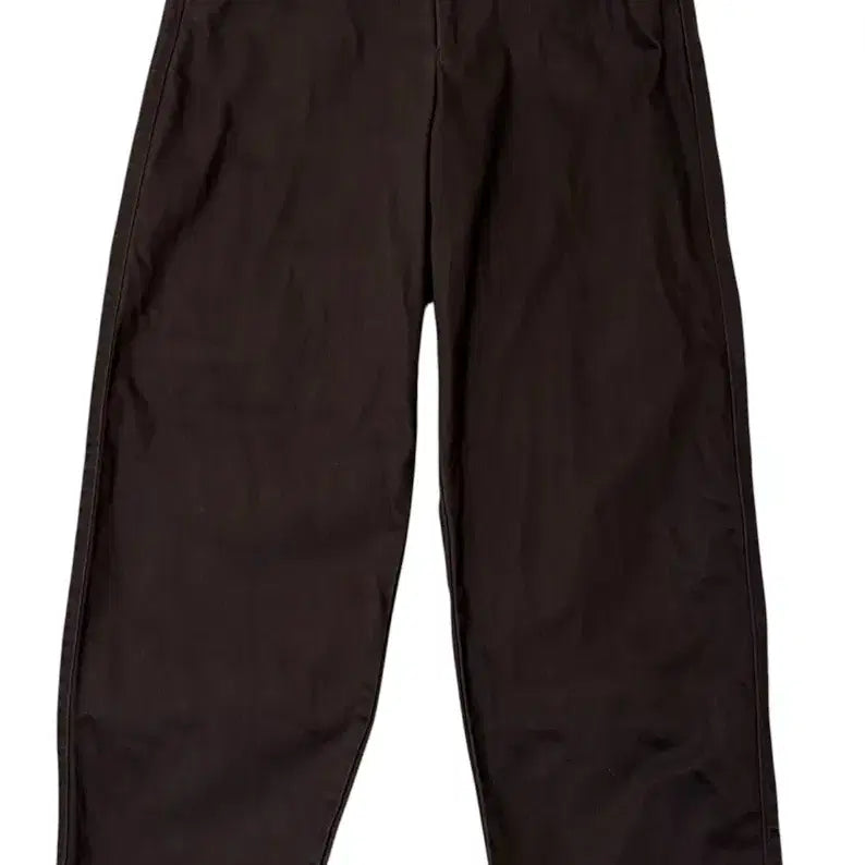 [BUNJANG] Uniqlo U Wide Chino Pants Dark Brown / 유니클로 U 와이드치노팬츠 다크 브라운