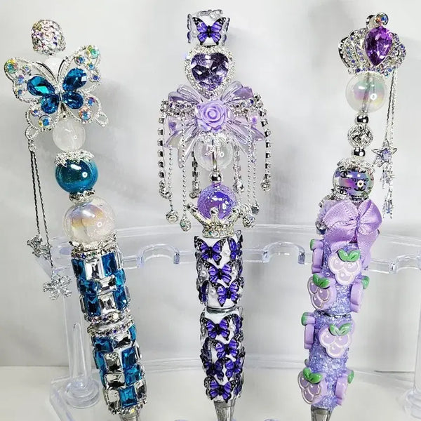 [BUNJANG] Handmade "Jureong Jureong" Series Ballpoint Pen Deco / 주렁주렁이 시리즈 수제볼펜 볼꾸