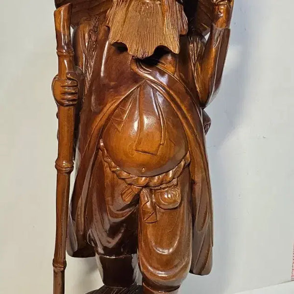 [BUNJANG] Kim Satgat Wooden Figurine - Large Size / 김삿갓 목각인형 큰싸이즈