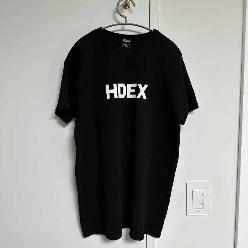 [BUNJANG] HDEX Short Sleeve T-Shirt XL Black / HDEX 반팔