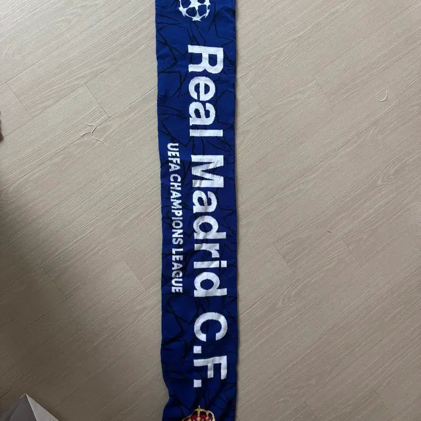 [BUNJANG] Real Madrid Official Champions League Scarf / [새상품] 레알마드리드 공식 챔스 스카프