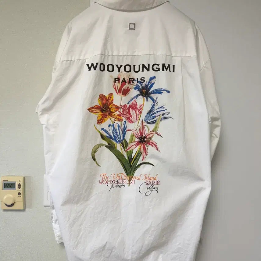 [BUNJANG] Wooyoungmi 24SS Flower Shirt / 우영미 24ss 플라워 셔츠 52
