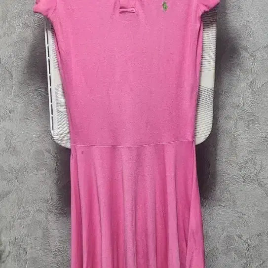 [BUNJANG] Polo Ralph Lauren Pink Short Sleeve Collar Dress / 폴로 랄프로렌 핑크 반팔 카라 원피스