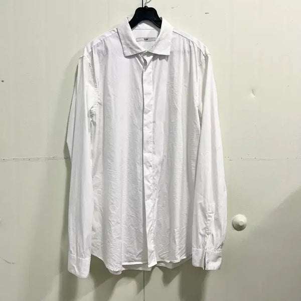 [BUNJANG] SYSTEM HOMME White Shirt / SYSTEM 시스템옴므 셔츠 110