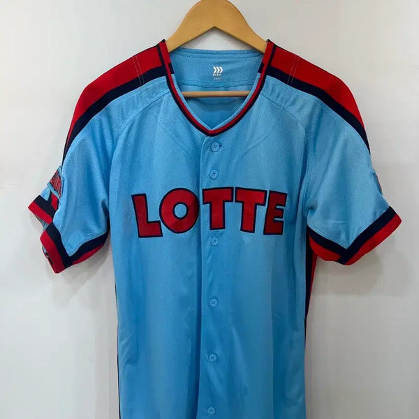 [BUNJANG] Lotte Giants No-Name Baseball Jersey / 롯데 자이언츠 노마킹 유니폼