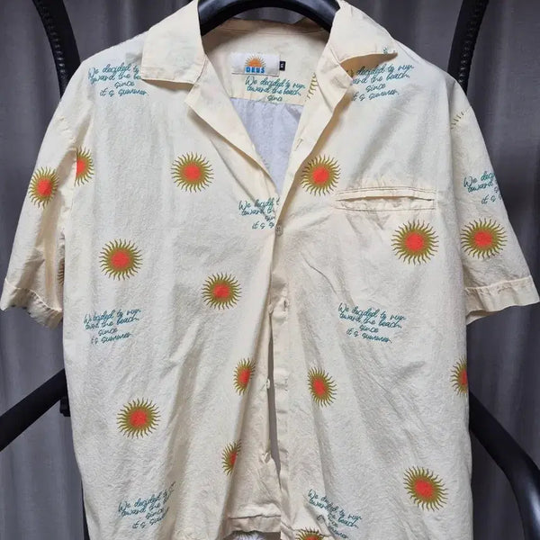 [BUNJANG] Deus Printing Short Sleeve Shirt XL / (XL) 데우스 프린팅 반파셔츠