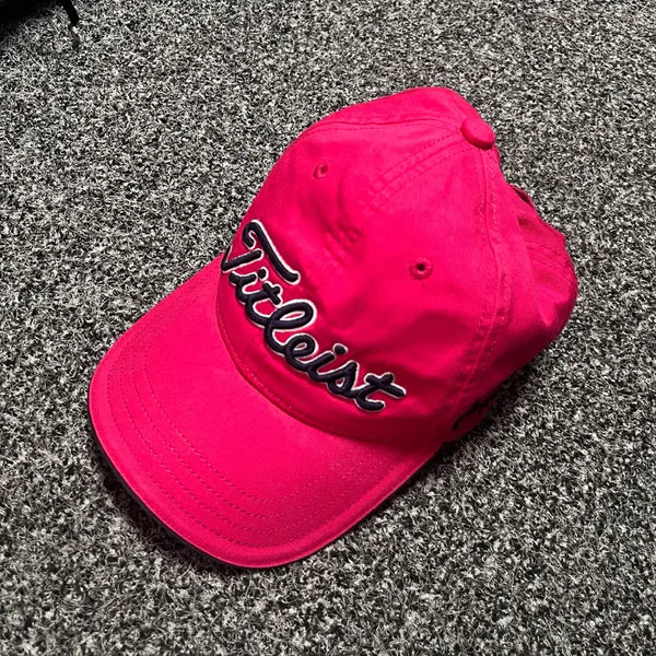 [BUNJANG] Titleist Golf Cap Ball Cap Pink / 타이틀리스트 골프캡 볼캡 진핑크