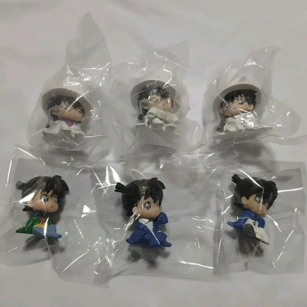 [BUNJANG] Detective Conan Shinichi & Kaito Kid Chizimase Figure Bundle Set / 일괄) 명탐정 코난 신이치 괴도키드 치지마세 페타돌 피규어