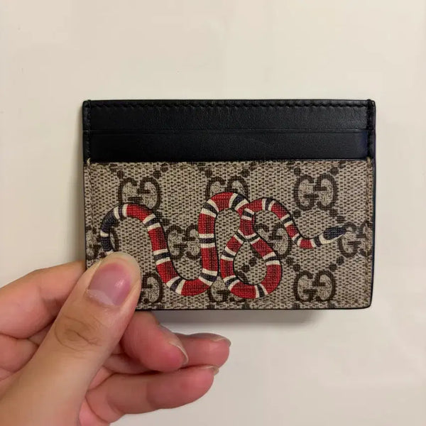 [BUNJANG] Gucci Snake Card Holder / 구찌 스네이크 카드지갑
