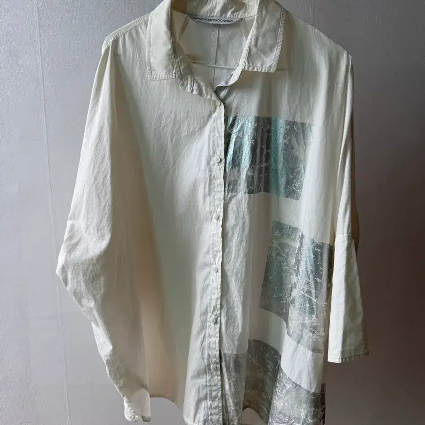 [BUNJANG] DEMOO Parkchoonmoo Oversized Fit Shirt / 데무 박춘무 오버핏 셔츠