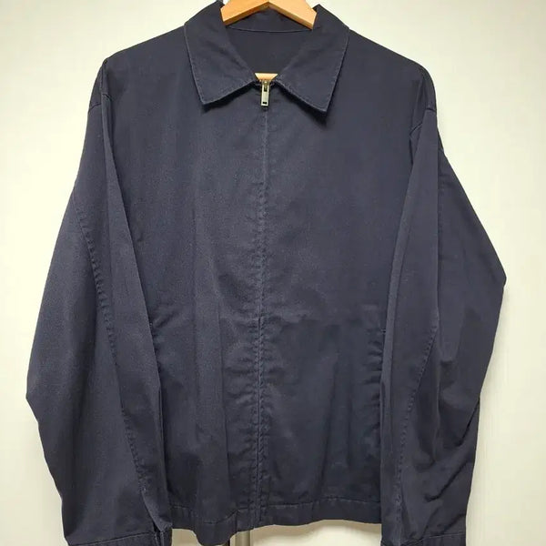 [BUNJANG] GU Navy Work Jacket / GU 네이비 워크자켓