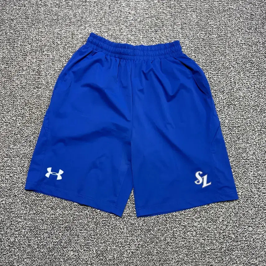 [BUNJANG] Samsung Lions Under Armour Shorts / 삼성 라이온즈 언더아머 반바지