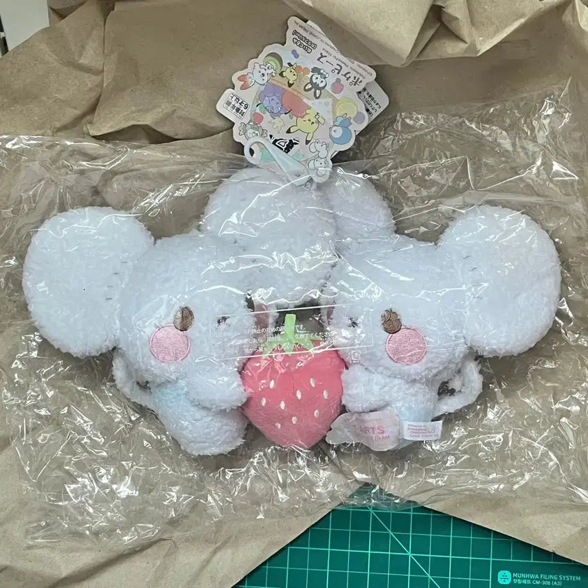 [BUNJANG] Takara Tomy Pokemon "Poke Peace" Fullbody Strawberry Plush - Colorful Version / 포켓몬스터 타카라토미 포케피스 딸기 누이 인형 컬러풀 버전 두리쥐