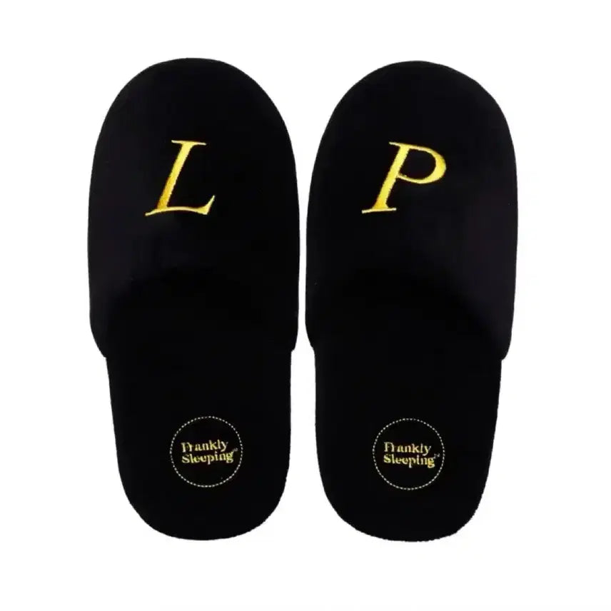 [BUNJANG] Frankly Embroidered Room Shoes Slippers / 240~270] M] 프랭클리 L/P 자수 룸슈즈 슬리퍼 실내화