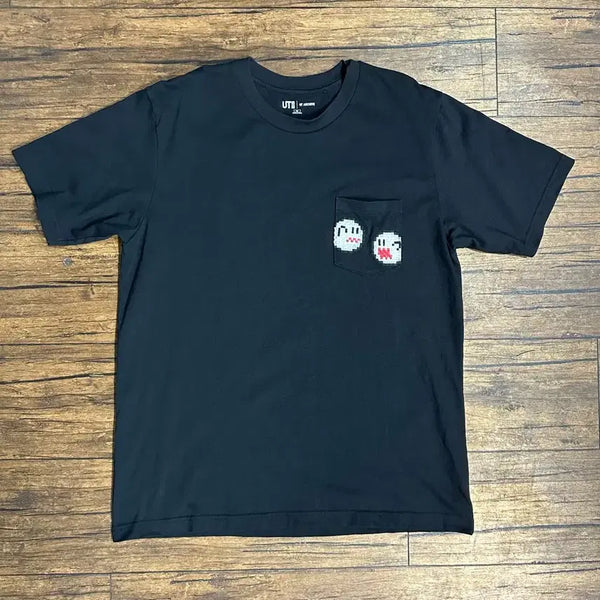 [BUNJANG] Uniqlo UT Archive Nintendo Boo Pocket Short Sleeve T-Shirt XL / 유니클로 UT ARCHIVE 닌텐도 부끄부끄(Boo) 포켓 반팔티 XL