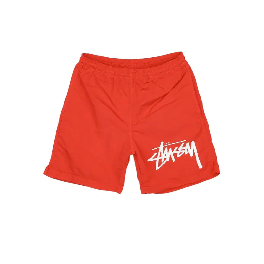 [BUNJANG] Nike x Stüssy Water Shorts Habanero Red (XS) / [XS] 나이키 x 스투시 워터 쇼츠 하바네로 레드