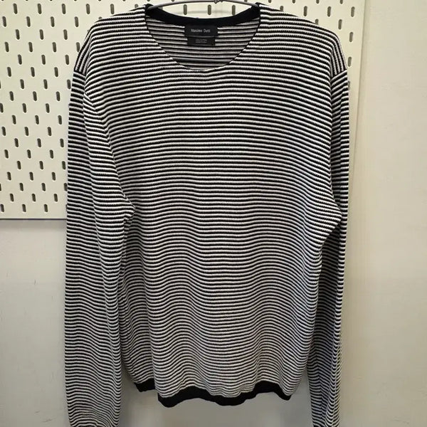 [BUNJANG] Massimo Dutti Striped Knit (Thin) L / 마시모두띠 스트라이프 니트(얇음) L