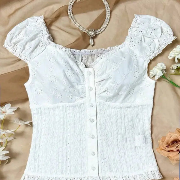 [BUNJANG] Summer Blouse / 블라우스 S