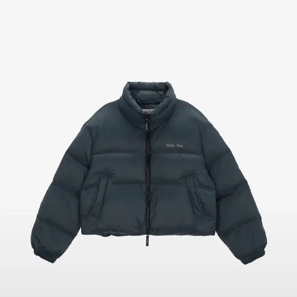 [BUNJANG] Matinkim Puffer Short Padding Dark Green / 마뗑킴 푸퍼 숏패딩 다크그린