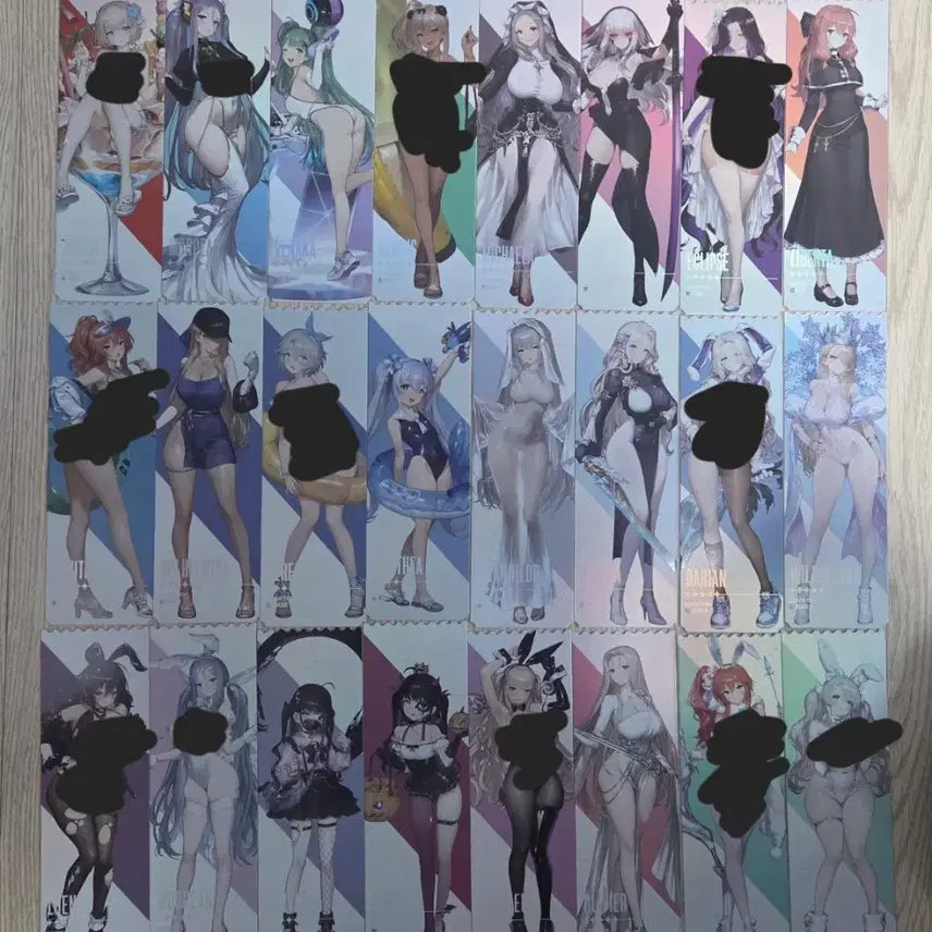 [BUNJANG] Brown Dust 2 Random Tickets Bundle Set (24 pcs) / 브라운더스트2 랜덤 티켓 24장 노중복 일괄