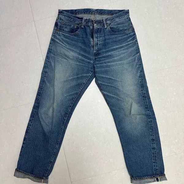 [BUNJANG] Warehouse 2nd Hand 1105 Light Indigo Jeans (Size 33) / 웨어하우스 2nd hand 1105 (33) light indigo