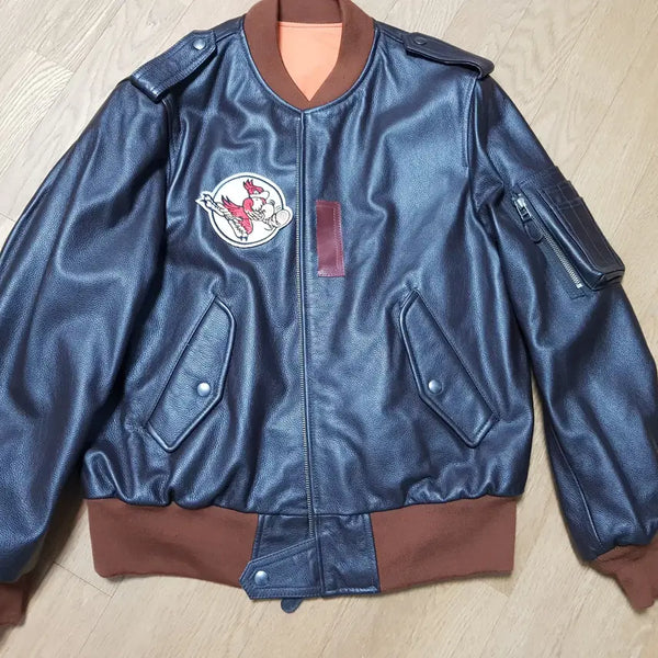 [BUNJANG] Leather L2B Jacket 3XL / 가죽 L2B 자켓3XL