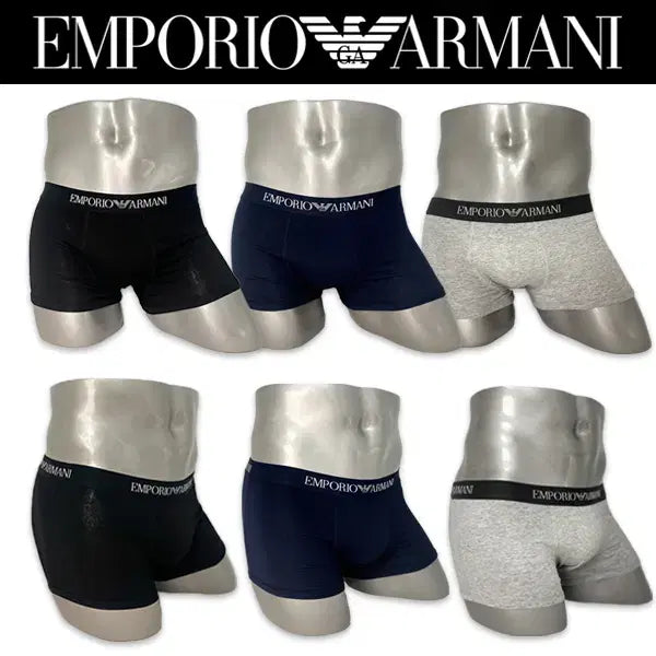 [BUNJANG] Giorgio Armani Men's Underwear / 알마니 남성 속옷 특가판매 (3장에 21900원 교차선택/중복가능) 재고표 확인