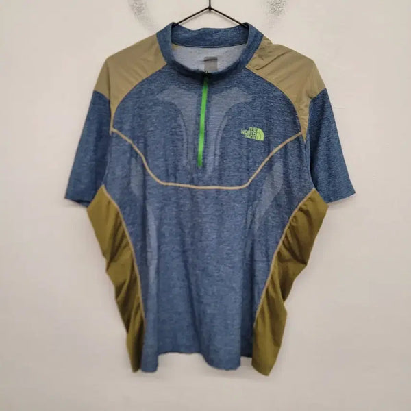 [BUNJANG] The North Face Half-Zip T-Shirt XL / [105/XL] 노스페이스 반집업 등산복 반팔티 티셔츠