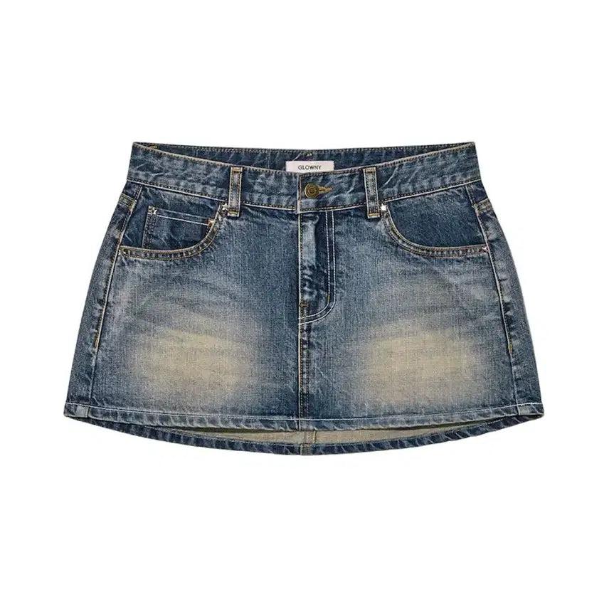 [BUNJANG] Glowny Western Mini Skirt / 글로니 웨스턴 미니 스커트 glowny western mini skirt