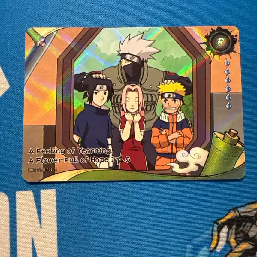 [BUNJANG] Cayyu Naruto Card Series 7 R (Naruto, Sasuke, Sakura, Kakashi) / 카유 나루토 카드 7반 R (나루토, 사스케, 사쿠라, 카카시)