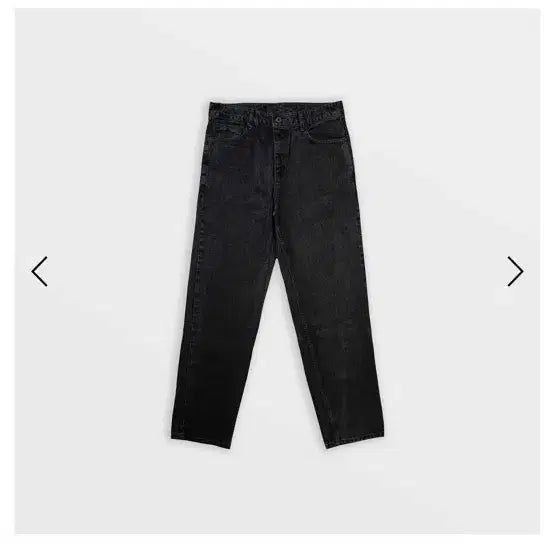 [BUNJANG] Honey Scoop House Safari Spot Stitch Denim Pants Black / [L] 허니스쿱하우스 사파리스팟 스티치 데님 팬츠 블랙