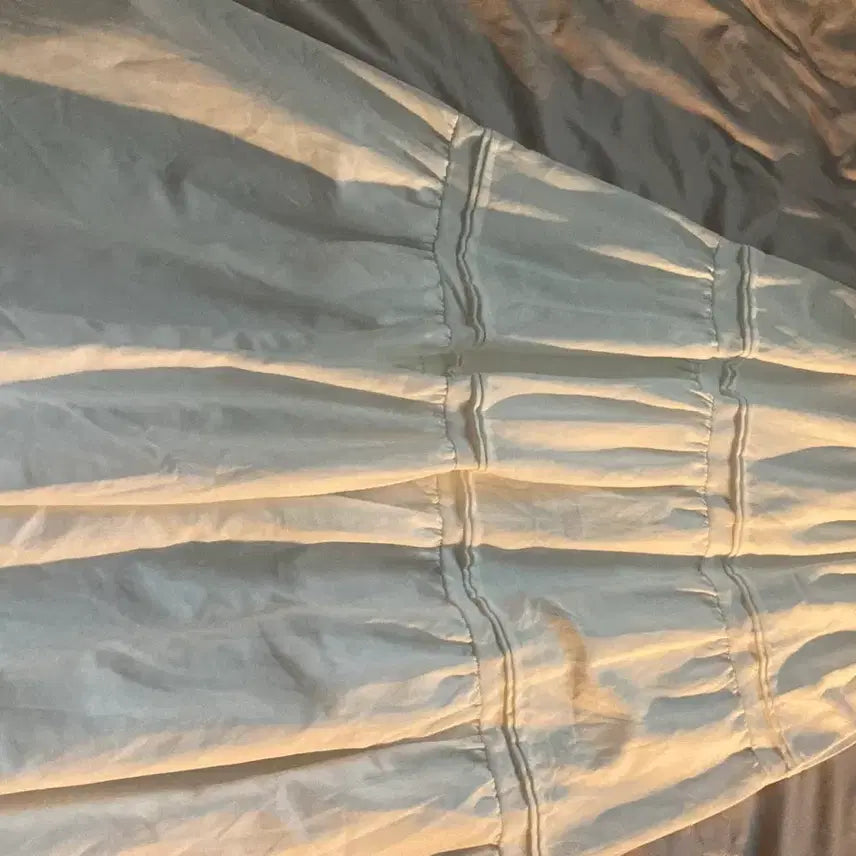 [BUNJANG] Ivory Multi-Layered Long Skirt / 롱스커트