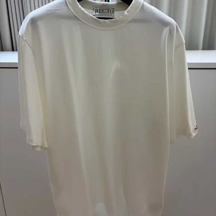 [BUNJANG] Recto Short Sleeve T-Shirt Off-White / 렉토 반팔