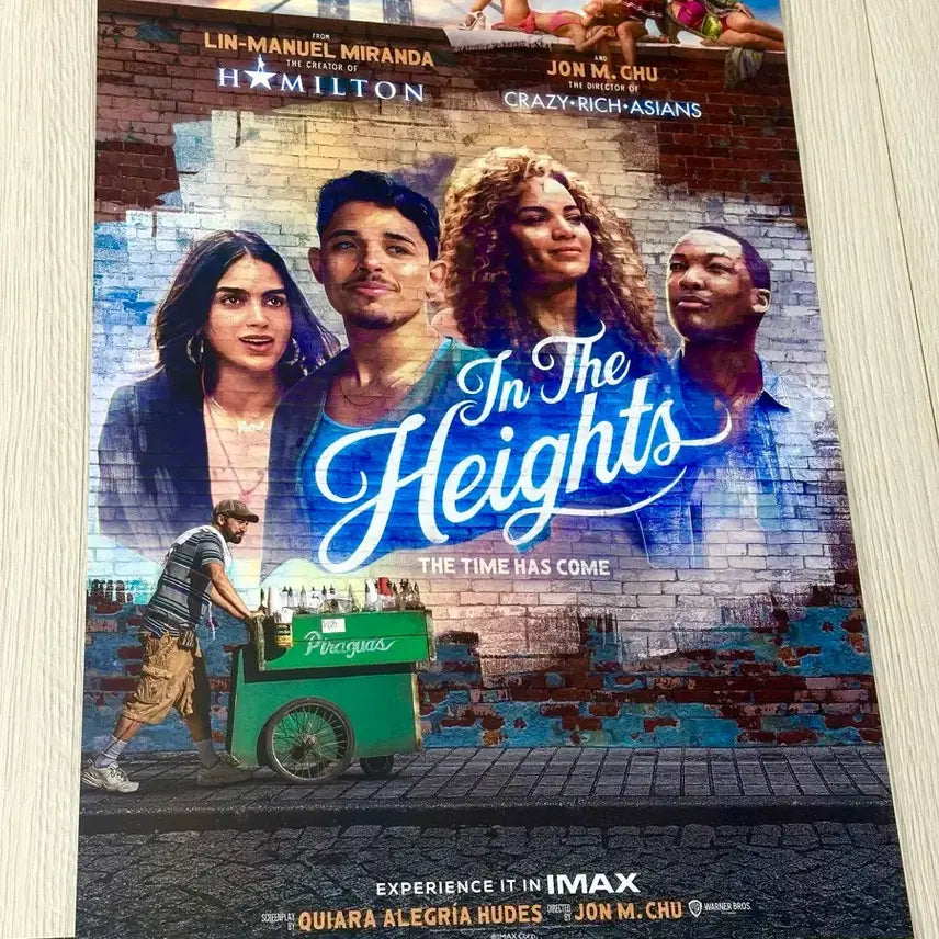 [BUNJANG] In The Heights IMAX Poster (A3) - Ultra Rare Limited Edition / [초희귀한정판]영화 인더하이츠 아이맥스 포스터(A3)