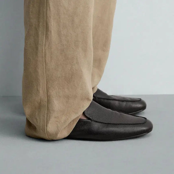 [BUNJANG] Zara Leather Loafers Black / [43] 자라 레더 로퍼 블랙 새상품 2653/720/800