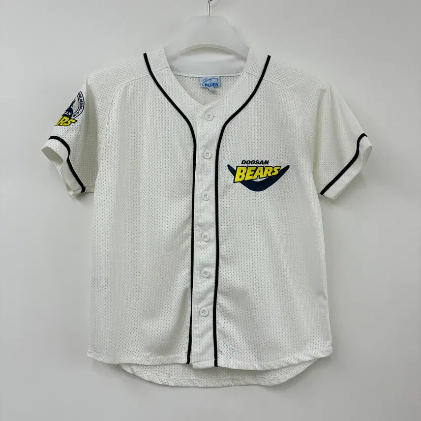 [BUNJANG] Doosan Bears Nomaking Old Half-Moon Home Baseball Jersey Size S / 두산베어스 노마킹 올드 반달 홈 유니폼