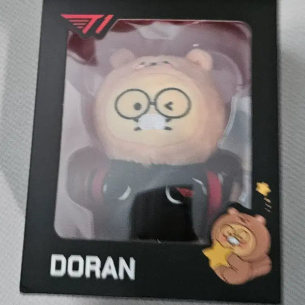[BUNJANG] Kakao Friends T1 Chunsik Doran Keychain Doll with Photocard / 카카오 t1 춘식이 도란 키링 인형 포토카드 포함